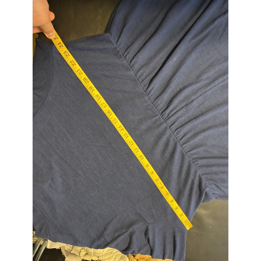 Torrid Mini Super Soft Plush Mock Neck Skater Knit Blue Dress Size 4 (4X) - Picture 9 of 9
